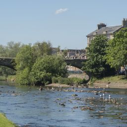The River Esk – perfect for a lunchtime walk or run